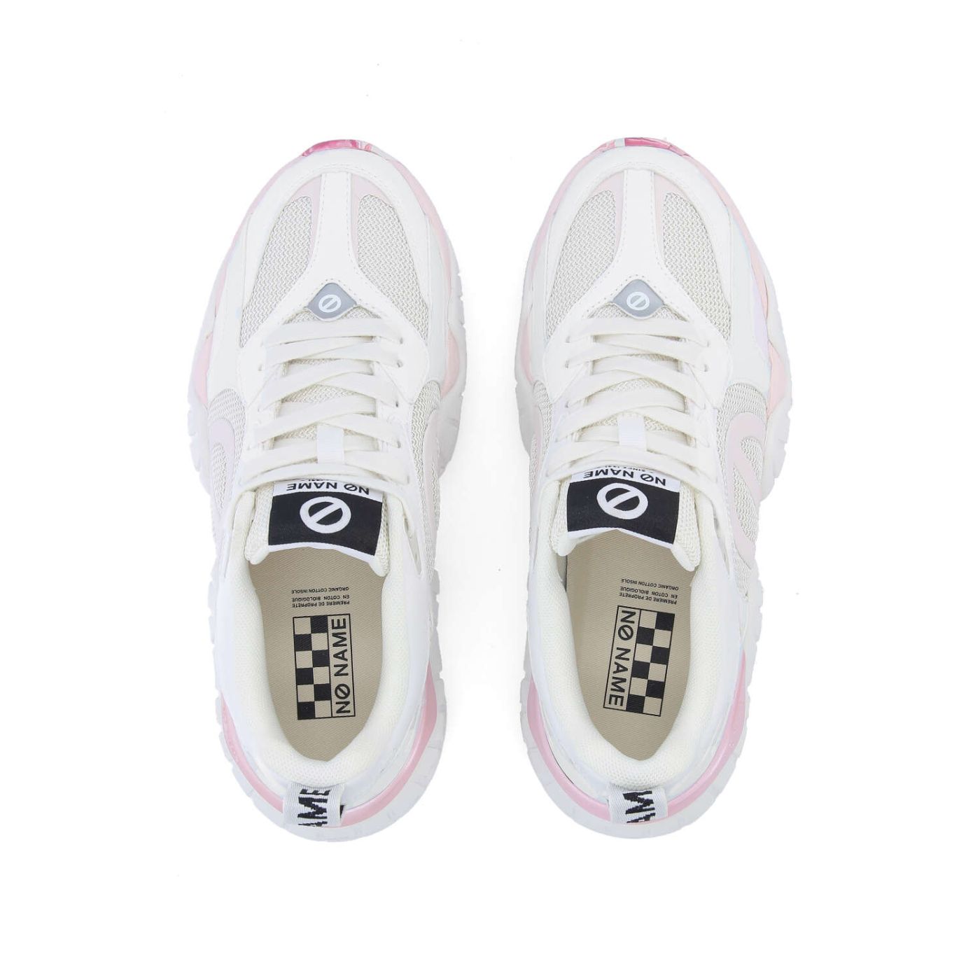 KRAZEE RUNNER W - KNIT/DISCOLGOLD - SUNSITIVE/OFF WHITE/PINK/BLUE